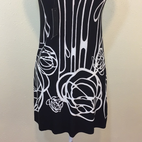 BCBG Black and White Capri Mini Dress - Picture 7 of 8